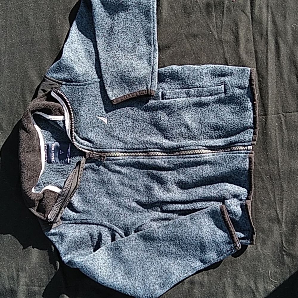 Nautica Boy's Zippered Jacket Navy Size 8 S/P
